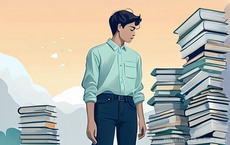범용 역량 확장을 위한 창의적 접근 방법 - **Prompt Title: The Unlearning Journey**
    A conceptual digital illustration of a young adult, gen...
